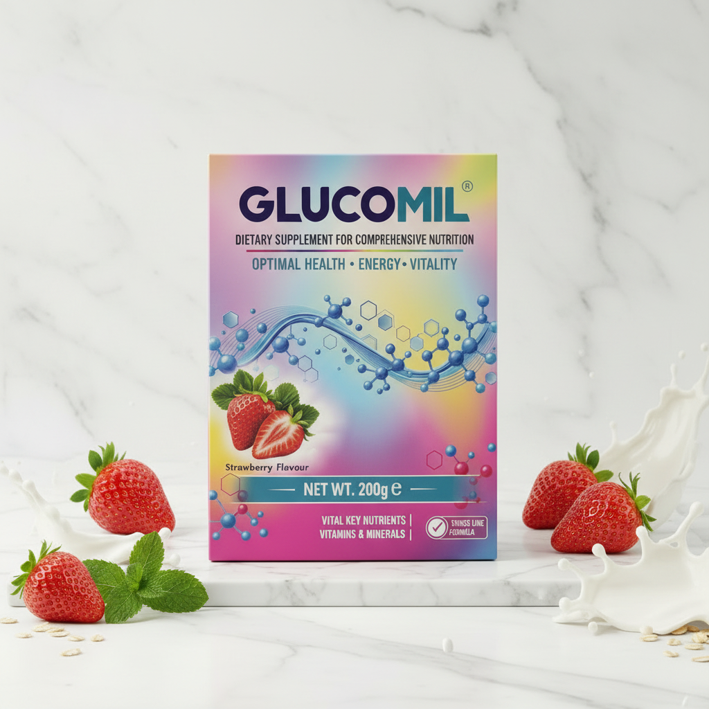 Glucomil Strawberry Box