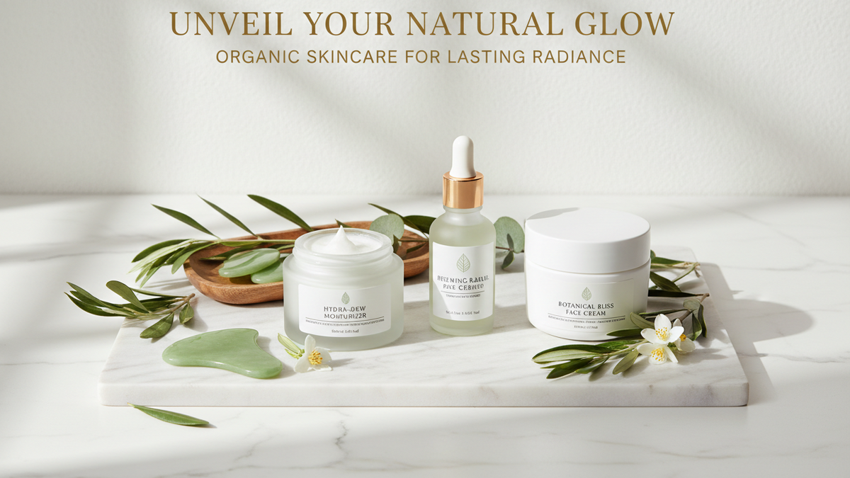 Hero Banner 1 - Natural Skincare Flat Lay